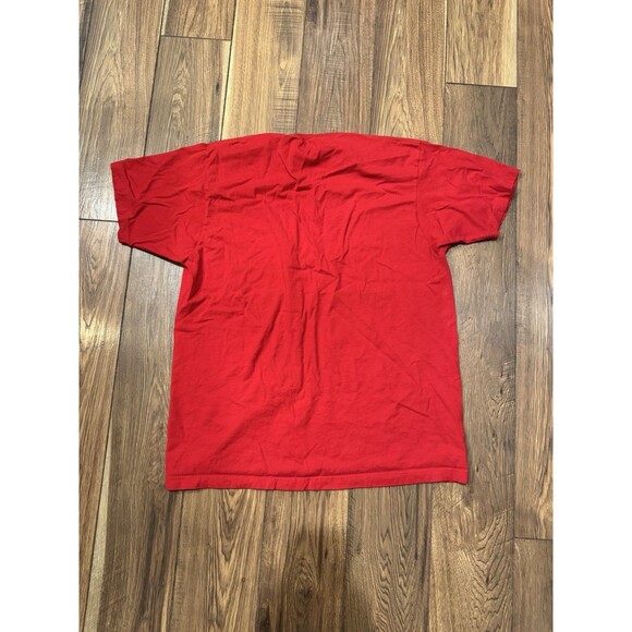 Captain Morgan Red Rum T Shirt Size XL Unisex Red Soft Light Weight - Picture 3 of 4